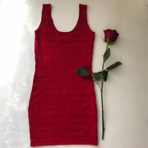 🌹 Red Bandage Bodycon Dress 🌹